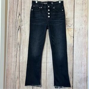 J.Crew Demi Boot Crop Womens Buttonfly Jeans size 26